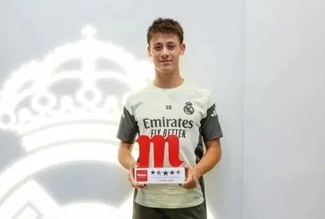 Real Madrid’de ayın futbolcusu Arda Güler