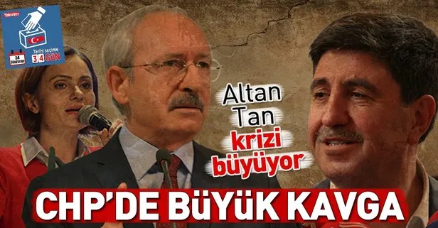 CHPde büyük kavga