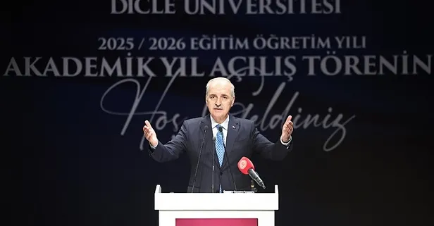 TBMM Başkanı Nurman Kurtulmuş'tan Diyarbakır'da Kürtçe mesaj: Birlik olalım aramızda barış esas olsun