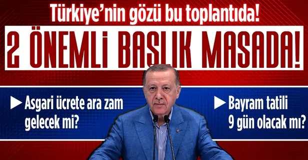 Kurban Bayramı tatili 9 gün olacak mı? Gözler Kabine’de