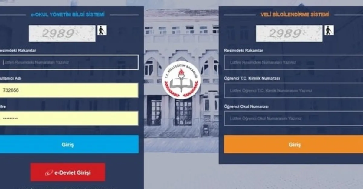 E Okul Vbs Sistemine Nasil Girilir Ne Zaman Kapanacak Iste Devamsizlik Ve Not Bilgisi Sorgulama Takvim