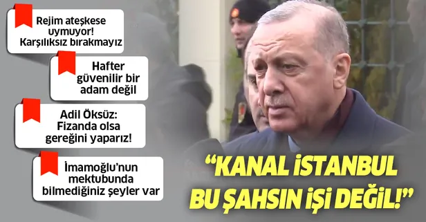 Son dakika: Başkan Erdoğan'dan İmamoğlu'nun verdiği mektup hakkında flaş açıklama