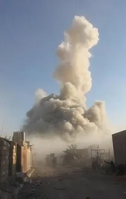 Rus savaş uçakları ilk kez El Bab'ı vurdu