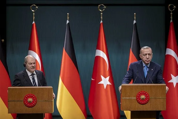 Son dakika: Başkan Erdoğan ve Almanya Şansölyesi Olaf Scholz'dan önemli açıklamalar! Rusya - Ukrayna savaşı... AB ile ilişkiler...-5