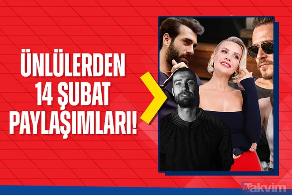 Ünlü isimlerden 14 Şubat Sevgililer Günü paylaşımları! Aşklarını böyle haykırdılar! Esra Erol, Burak Çelik, Yasmin Erbil... - 1