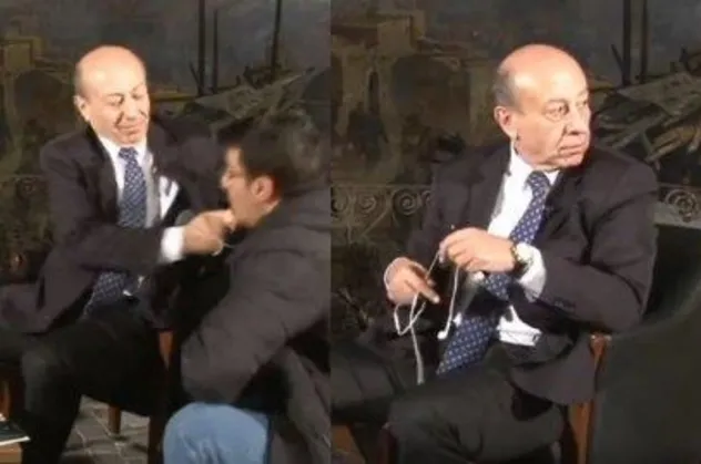Ciner Medya Grubu'nun tokatçı gazetecisi Muharrem Sarıkaya tepkilerin ardından görevinden istifa etmek zorunda kaldı