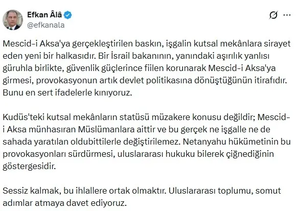 disisleri-bakanligindan-israilin-mescid-i-aksa-baskinina-turkiyeden-pes-pese-tepkiler-en-guclu-bicimde-kiniyor-1784836991141.jpeg Dışişleri Bakanlığı'ndan İsrail'in Mescid-i Aksa baskınına Türkiye’den peş peşe tepkiler: "En güçlü biçimde kınıyoruz"-8