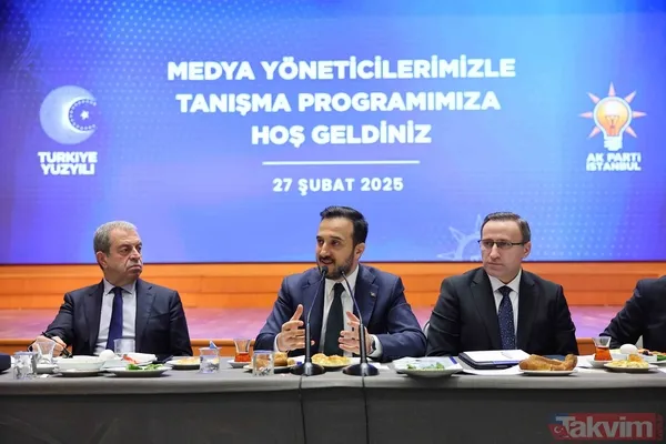 AK Parti İstanbul İl Başkanı Abdullah Özdemir medya yöneticileri ile kahvaltıda buluştu - 9