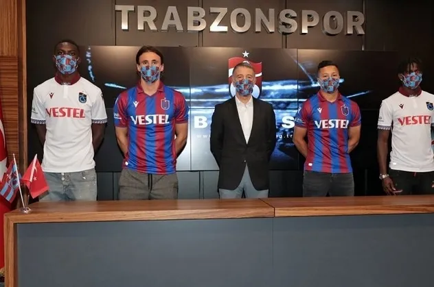 Son dakika: Trabzonspor 4 ismi kadrosuna kattı