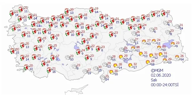 HAVA DURUMU | Meteoroloji tarih verdi! Yağışlı hava geri dönüyor-7