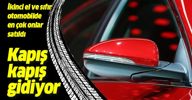 İkinci el ve sıfır otomobillerde en çok onlar satıldı! İkinci el ve sıfırda otomatik vites araçlar kapış kapış gidiyor!