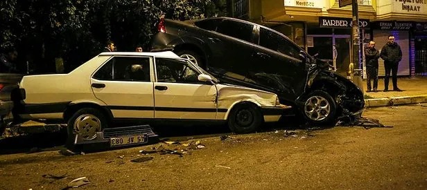 Polisin dur ihtarına uymadı dehşet saçtı
