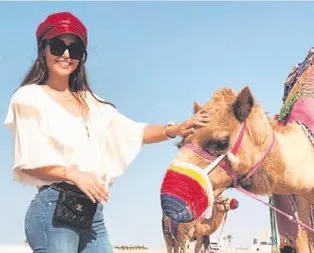 Yenge’den çöl safarisi