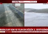 İstanbul'a su sağlayan barajların doluluk oranı son 10 yılın en düşük seviyelerinde | Video