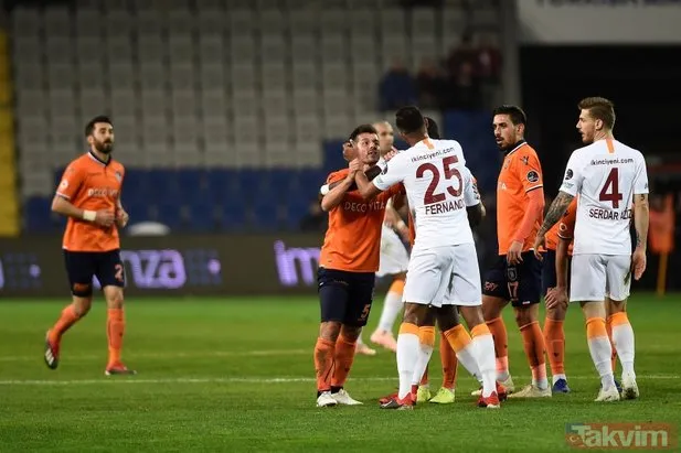 Başakşehir-Galatasaray maçı sonrası kavga!