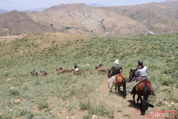 Hakkari'de berivanlar her gün süt sağmak için at sırtında 10 kilometre yolculuk yapıyor - 2