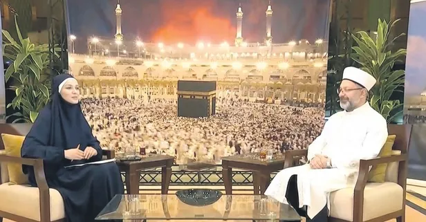 Diyanet İşleri Başkanı Ali Erbaş'tan A Haber'e özel açıklamalar: Türkiye'den 85 bin hacımız bize emanet