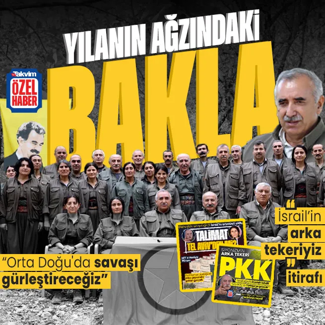 PKKdan 15 Ağustosun 40. yıl dönümünde İsrailin arka tekeriyiz itirafı! Elebaşı Murat Karayılan: Orta Doğuda savaşı gürleştireceğiz