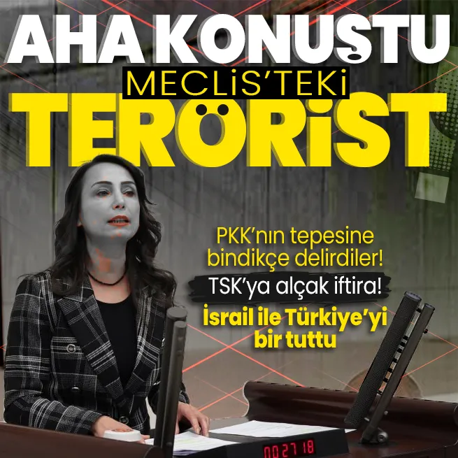 Son dakika: Meclis kürsüsünde alçak iftira! Özgür Özelin işbirlikçisi DEM/HDPden Türkiyeyi İsraile benzetme skandalı! PKKya sivil dedi!