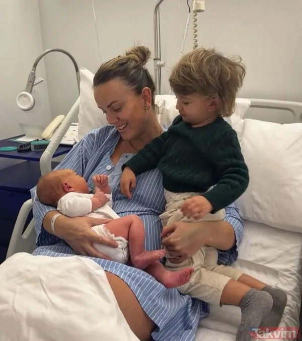 Eşiyle hastane pozları ortaya çıktı! 3 yılda 2 çocuk! Merih Demiral'ın ikinci çocuğunu gören gözlerine inanamıyor! - 5