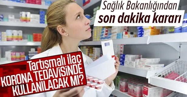 Bakanlık açıkladı! O ilaç artık kullanılmayacak