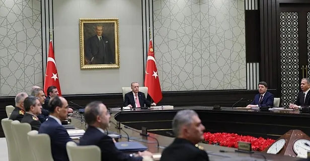 Başkan Erdoğan liderliğindeki MGK sona erdi: 7 maddelik bildiri yayımlandı