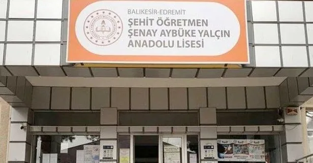 Balıkesir Edremit'ten Şehit Öğretmen Aybüke Yalçın'a büyük saygısızlık! Öğretmenin adını kaldıracaklar