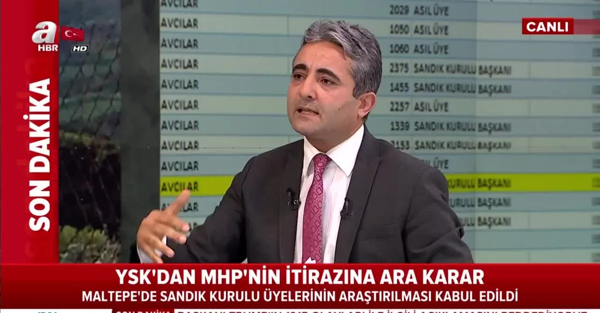 MHP'nin itirazına YSK'dan ara karar
