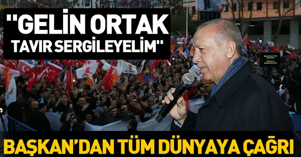 Başkan Erdoğan'dan Amasya'da kritik açıklamalar