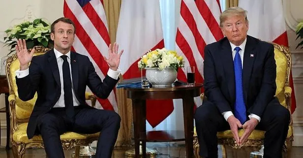 Trump ve Macron’dan önemli açıklamalar