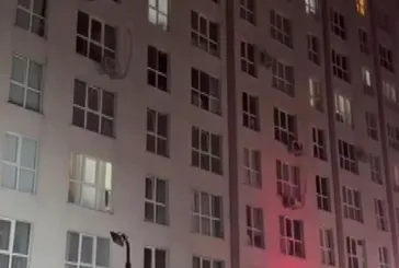 Panik yapan kadın 8. kattan atladı