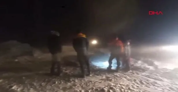 Düzce’nin Gölyaka ilçesindeki Kardüz Yaylası’nda mahsur kalan 17 kişi kurtarıldı