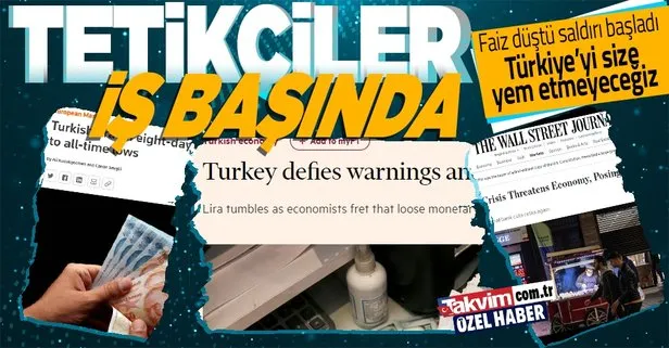 Financial Times, Guardian, Bloomberg, Wall Street Journal, Reuters... Medya baronlarından Türkiye’ye faiz baskısı