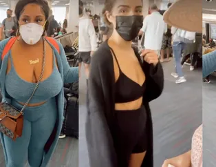 Olivia Culpo ’uygunsuz kıyafet’ nedeniyle uçamadı