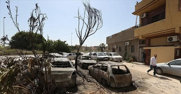 Son dakika: Libya’da darbeci Hafter milislerinden Trablus’a roketli saldırdı: 2 ölü