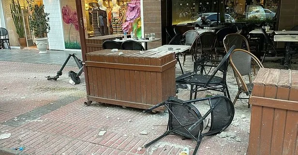 Adana’da görünmez kaza! Kafede otururken hastanelik oldular