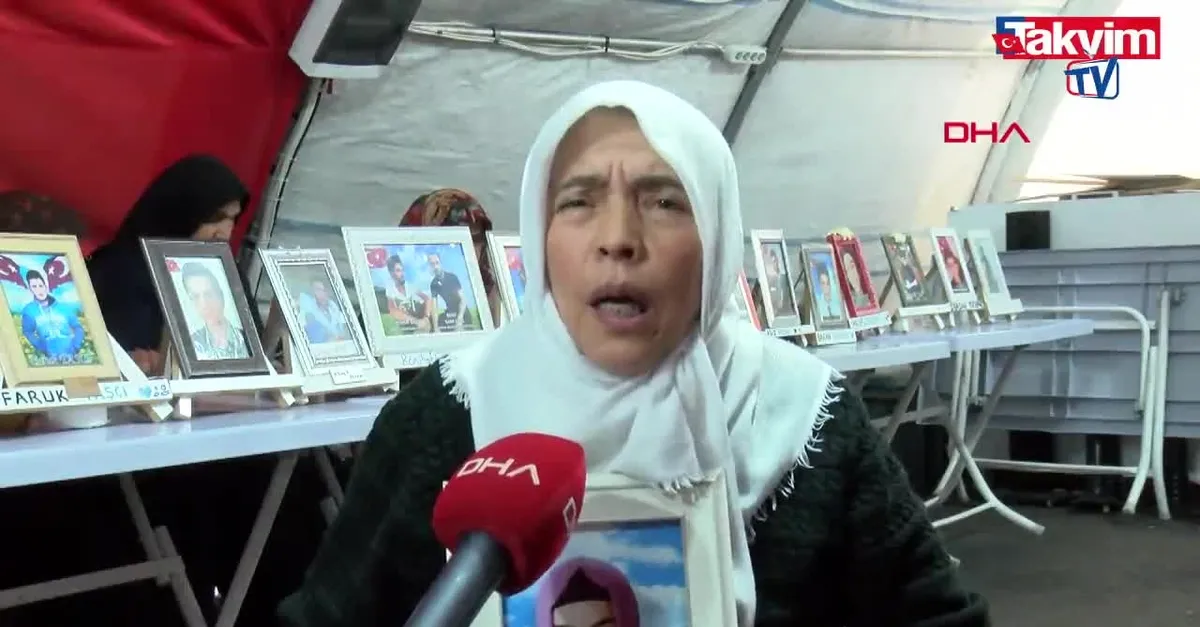 Diyarbakır'da evlat nöbetindeki Hatice Levent: "Yavrumun eli kalem tutuyordu, silah verdiler"