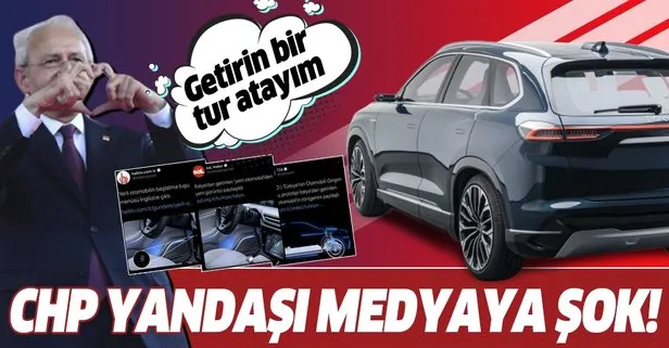 CHP yandaşı medyaya şok: Kılıçdaroğlu’nun gözü yerli otomobilde kaldı