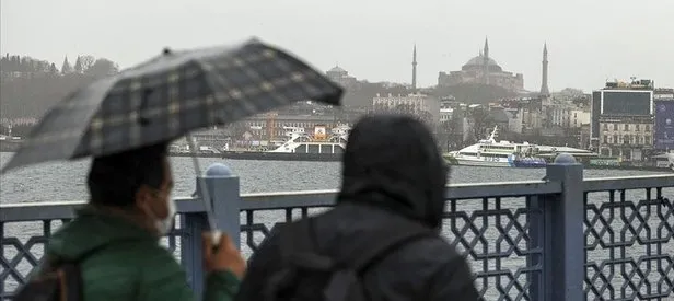 Meteoroloji uyardı! Şemsiyesiz çıkmayın