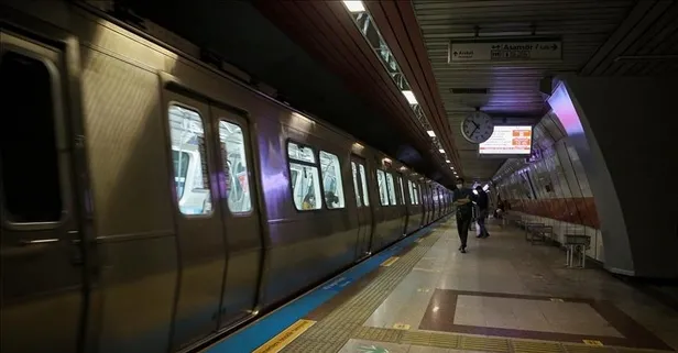 Yenikapı-Hacıosman Metro Hattı'nda bazı istasyonlar işletmeye kapatılacak