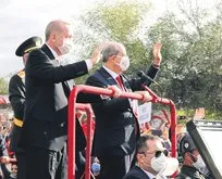 Başkan Erdoğan, 20 Temmuz Barış Harekatı’nın yıldönümü sebebiyle KKTC’ye gitti: Komşuyu stres sardı