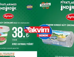 O ürün 14,75 TL'ye çakıldı! TARIM KREDİ 1-15 ARALIK 2022 İNDİRİMLİ KATALOG! %40'a varan indirim listesi! Ayçiçek yağı, yoğurt, siyah çay, süt...