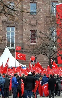 Avrupa'daki Türkler teröre karşı meydanlarda