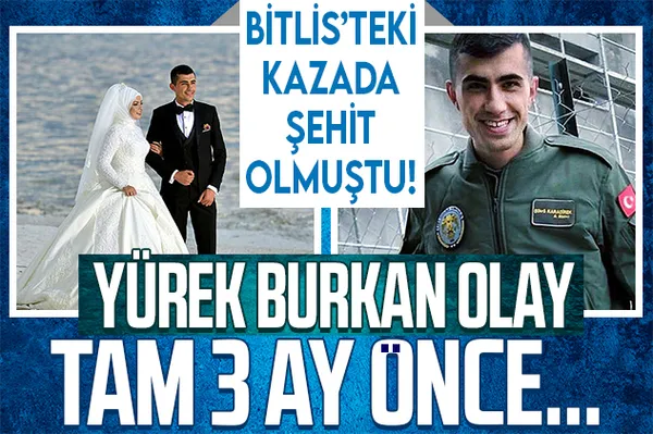 Bitlis'teki helikopter kazasında şehit olan Şükrü Karadirek hakkında yürek burkan detay! 3 ay önce...-1