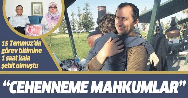15 Temmuz hain darbe girişiminde şehit düşen polis memuru Hurşit Uzel'in ailesi konuştu: FETÖ'cüler cehenneme mahkum