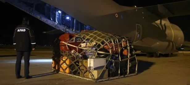 TSK, Irak'taki deprem için harekete geçti