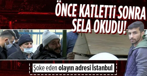 İstanbul’da korkunç olay! Annesinin başını kesen çocuk ardından sela okudu