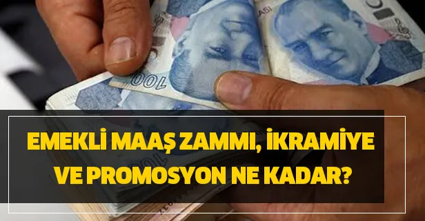 2020 SSK, SGK ve Bağkur emekli maaşı ikramiye, promosyon zammı kaç TL oldu? İşte zam oranları...
