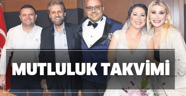 Gazetemiz TAKVİM’in magazin müdürü Özge Gürcan ile Onur Köksel dünyaevine girdi