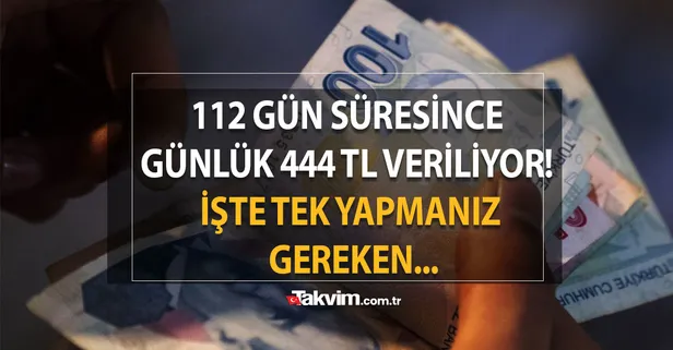 112 gün süresince günlük 444 TL veriliyor! SGK sigorta girişi olanlara az evvel duyuruldu: İşte tek yapmanız gereken...